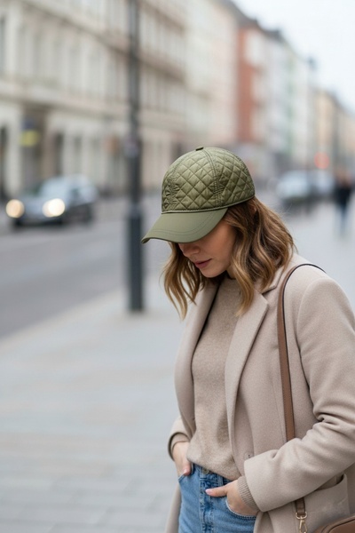 roseberry Khaki Unisex Adjustable Baseball Cap - R1574