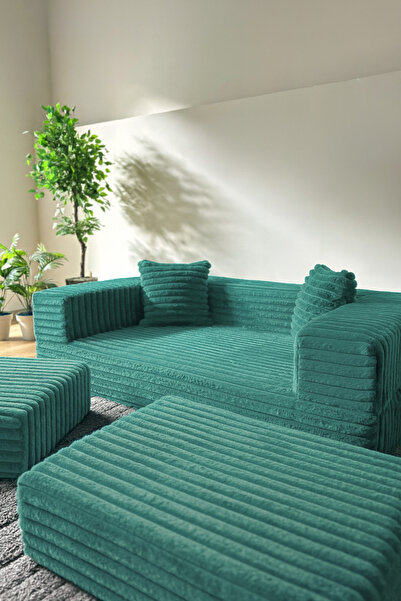 Katt Softora Koltuk/Yatak – 2’si 1 Arada Yataklı Koltuk Katlanır Kanepe Kadif...