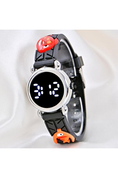 Pinkoli Led Dijital Şık Şirin Küçük Çocuk Kol Saati (04-09 Yaş ) Takvimli ST-...