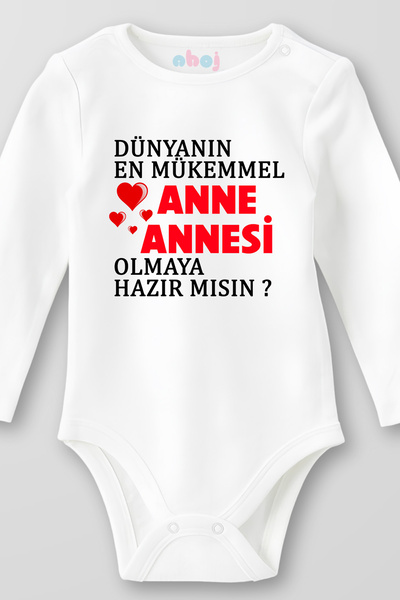 Ahoj هل أنت جاهز لكونك أفضل جدة في العالم؟ مصنوع من القطن العضوي بنسبة 100% ب...