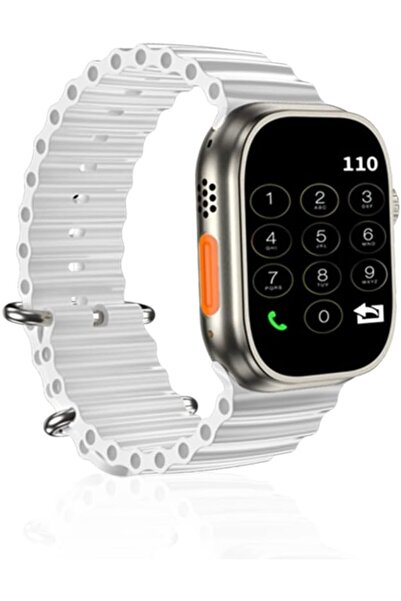 Modio U91 Max 2.3-inch AMOLED Smart Watch in Black with 4 Interchangeable Straps