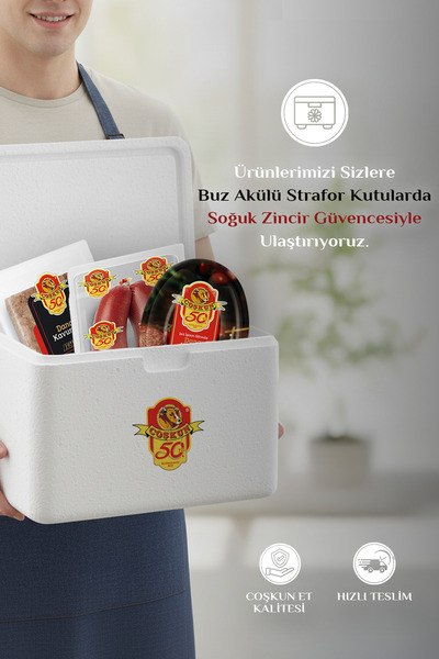 COŞKUN ET VE MAMÜLLERİ AŞ. Antrikot Pastırma 250 Gr