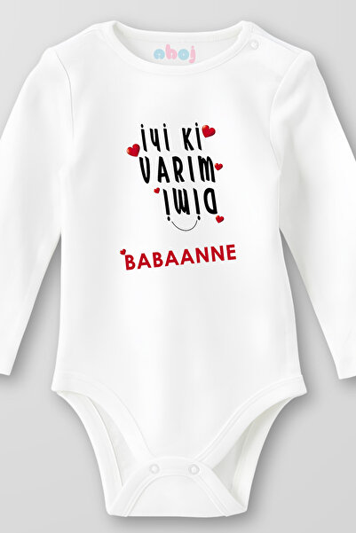 Ahoj 100% Organic Cotton I'M Glad I'M Here, Aren'T I, Grandma? Baby Bodysuit ...