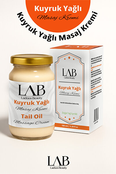 LADUES BEAUTY Lab Doğal Kuyruk Yağı İçeren Kas Eklem Ağrı Masaj Kremi