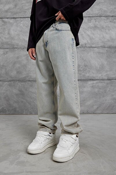 NOMARC Сині джинси баггі з вінтажним ефектом