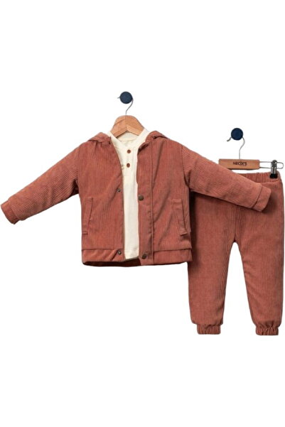 Necix's 235660 Erkek Bebek Sevilla Özgün Fitilli 3'lü Takım