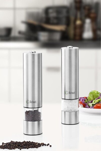 Kiwi Otomatik Tuz Ve Karabiber Değirmeni