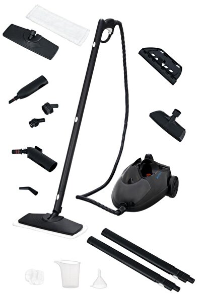 Bright Elegance BE-3450 Siyah Çok Fonksiyonlu Saklama Hazneli 5 Bar 5m Kablo 2L Su Hazneli Buharlı T