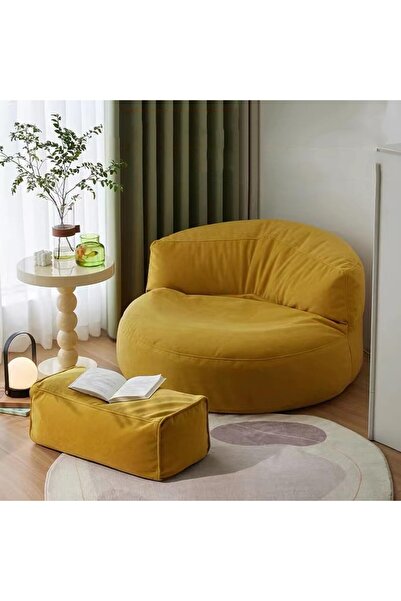 PATARA HOME Mila Modell Puff & Armut Koltuk 2'li Relax Koltuk