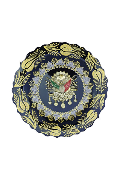 sharp&art Πλακάκι με θέμα το Οθωμανικό Τουγκράσι, 30 εκ., με λεπτομερή χειροπ...