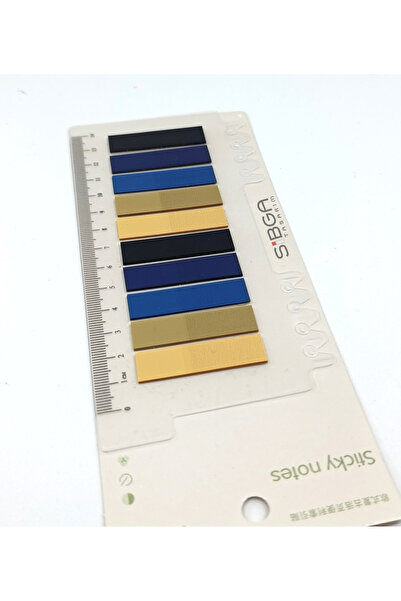 sibga tasarım Transparent Colored Postit Post-it Post It.Bookmark Bookmark Postit Sticker Note Paper 200 Sheets