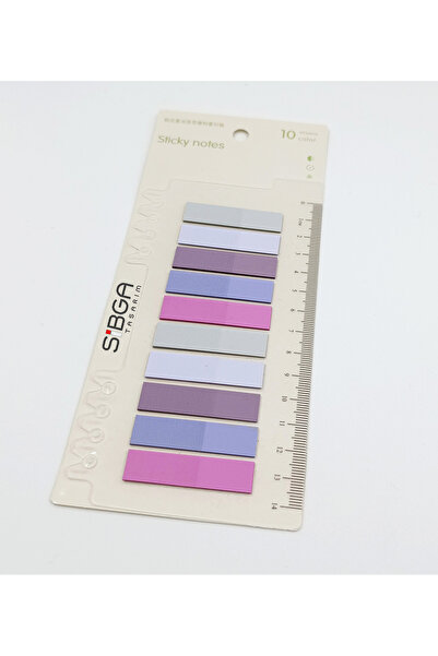 sibga tasarım Transparent Colored Postit Post-it Post It.Bookmark Bookmark Postit Sticker Note Paper 200 Sheets