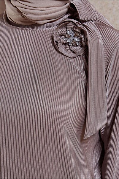 Alvina 44690 Μοντέλο Πλισέ Παντελόνι Σετ