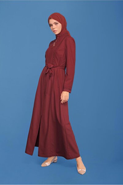 Alvina 10219 Model Embroidered and Beaded Parde