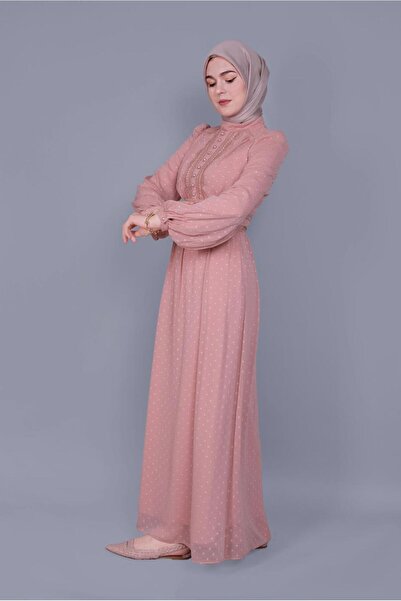 Alvina ΦΟΡΕΜΑ ΜΕ ΚΟΥΜΠΙ ΚΑΙ ΛΕΠΤΟΜΕΡΗ ΔΑΝΤΕΛΑ 41621