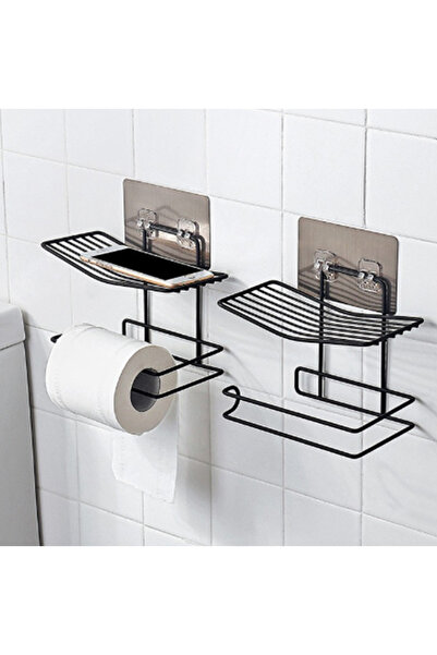 Allmart Telefon tutuculu tuvalet kağıdı tutucusu14.3*16.5*9.5cm