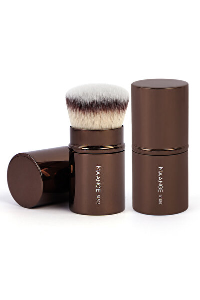 Choice MAG51892K MAANGE فرش مكياج برأسين، كريم أساس، بودرة، خافي عيوب، أحمر خدود، برونزر