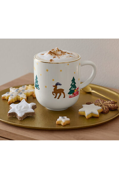 Tchibo Gold Gilded Jumbo Mug