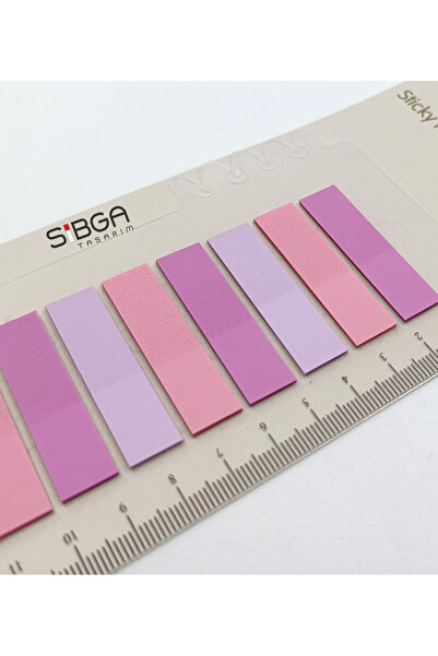 sibga tasarım Transparent Colored Postit Post-it Post It.Bookmark Bookmark Postit Sticker Note Paper 200 Sheets