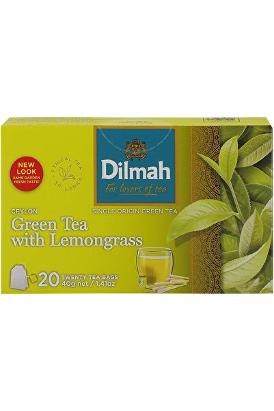 Dilmah شاي أخضر بنكهة الليمون 20/2 جم/6
