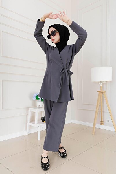 Sevitli Πλαϊνή δέσιμο HürremTakım-Γκρι