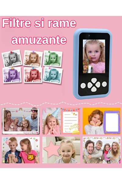 SMARTIC Mobile phone for children, Full HD 1080p, 48MP, 2.4", SD 32GB, selfie+1 game+MP3