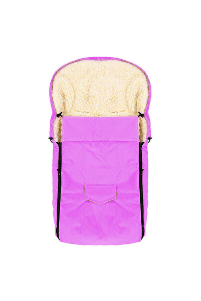 NATIVO Sac de dormit impermeabil din lână, iarnă, 95 x 40 cm, roz