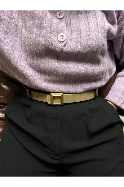 LİA KEMER منقوشة مربع الذهب مشبك المرأة حزام الخصر حزام معطف حزام اللباس حزام...