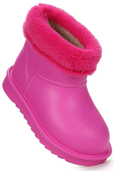 Kiko Kids Geta Αδιάβροχες μπότες χιονιού Eva Rain για κορίτσια με επένδυση από γούνα