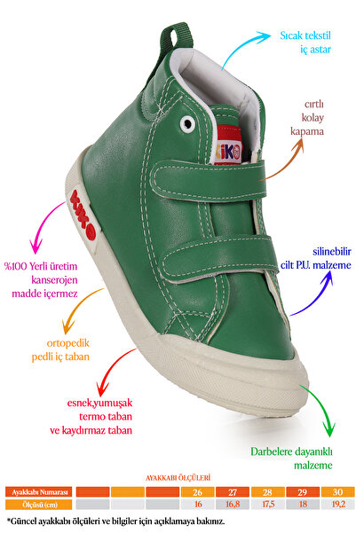 Kiko Kids Pantofi de barca pentru băieți Garf Daily Velcro