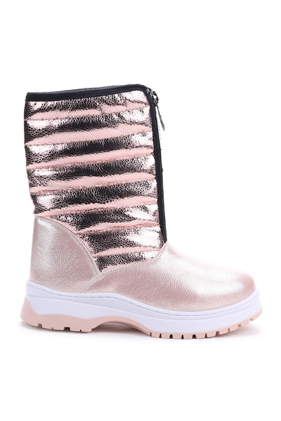Kiko Kids Ronel Fermuarlı Kız Çocuk Kar Botu