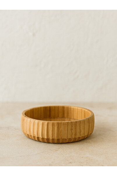 Bohemian Bambu curve kase büyük boy 22 cm