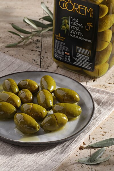 Görem Zeytin Natürel Kalamata Çekiçte Zeytin 1 Kg.