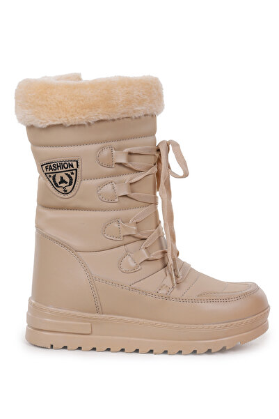 Kiko Kids Deco İçi Termal Kürklü Kız Çocuk Kar Botu Ayakkabı