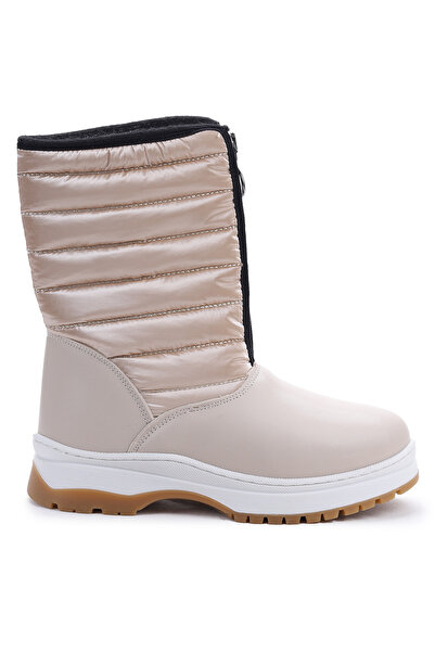 Kiko Kids Ronel Cilt Fermuarlı Kız Çocuk Kar Botu