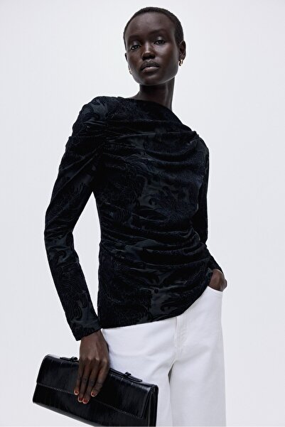 H&M Drapeli Jarse Üst