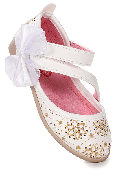 Kiko Kids Audrey Skin Laser Girls' Ballerina Shoes
