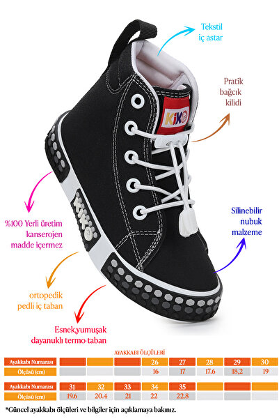 Kiko Kids Boy's Daily Elastic Boots - Gamel