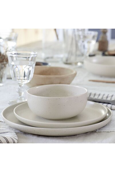 Casafina Flat Plate, Casafina, Ceramic, Beige, 27.5 x 2.8 cm