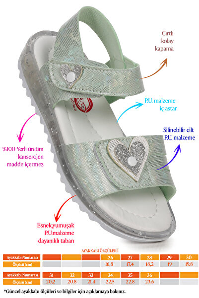 Kiko Kids Girl's Sandals Arz 2351