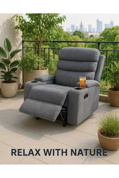 NZONE STORE Fixed recliner chair with elegant and comfortable design