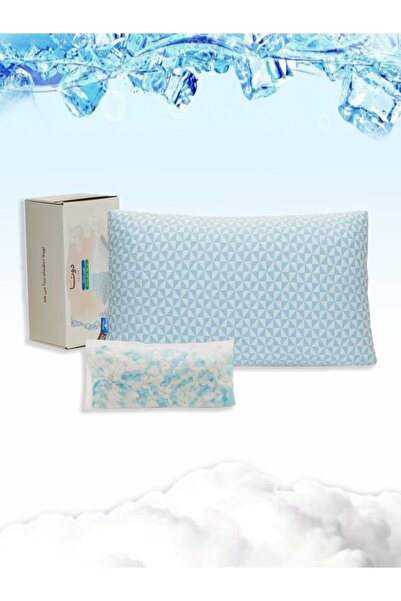 Doona 1400g Double-Sided Shredded Memory Foam Cooling Pillow 50x75cm – Adjustable Loft, Hypoallergenic