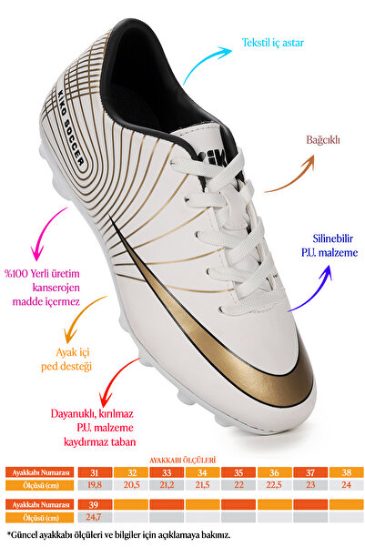 Kiko Kids Pilsen Krampon Чоловічі дитячі футбольні бутси