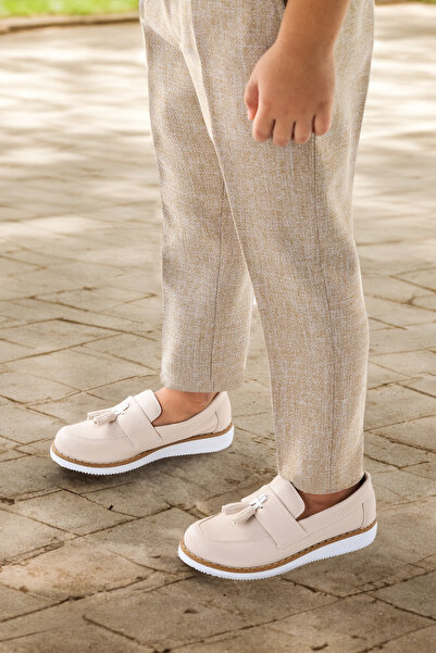 Kiko Kids Cision Cilt Papyonlu Erkek Çocuk Okul Sünnet Ayakkabısı