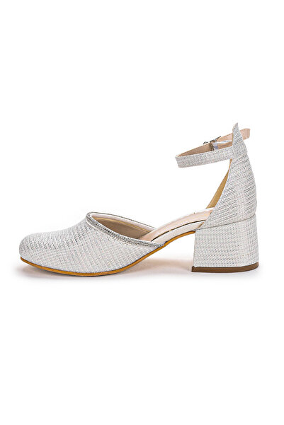 Kiko Kids Ressa Chupra Stone Girl's 5 cm Heeled Sandals Evening Dress Shoes