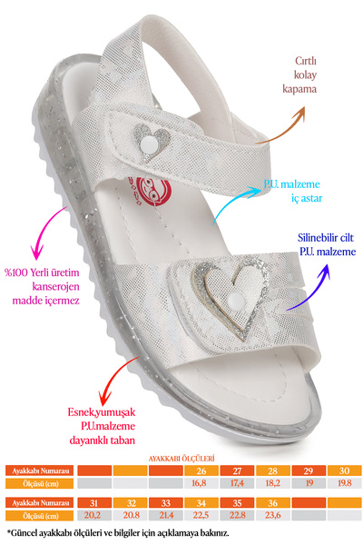 Kiko Kids Girl's Sandals Arz 2351