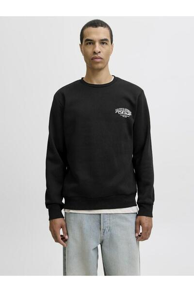 Jack & Jones Jjmakoto Sweat Crew Neck Men's Sweatshirt - Stylish and Comforta...