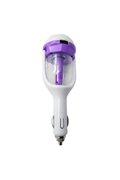 Doty Car Humidifier FreshAir, portable with aromatherapy, 12V, 50 ml, white/purple,