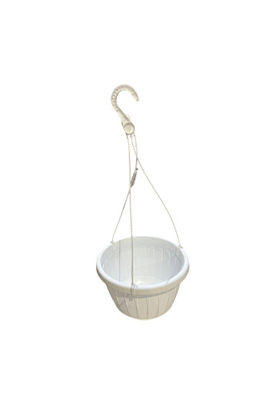 Gimihome STELLA 260 hanging planter – white, 5.22 L