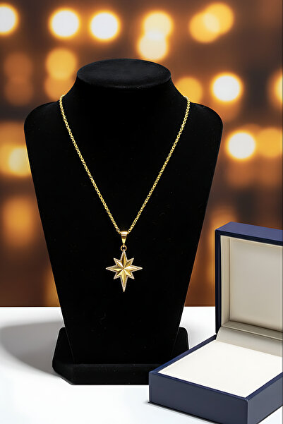 Utku Kuyumculuk 22 AYAR KUTUPYILDIZI ALTIN KOLYE